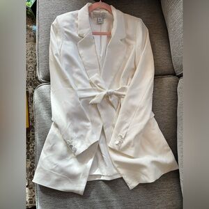 Rachel Zoe white blazer